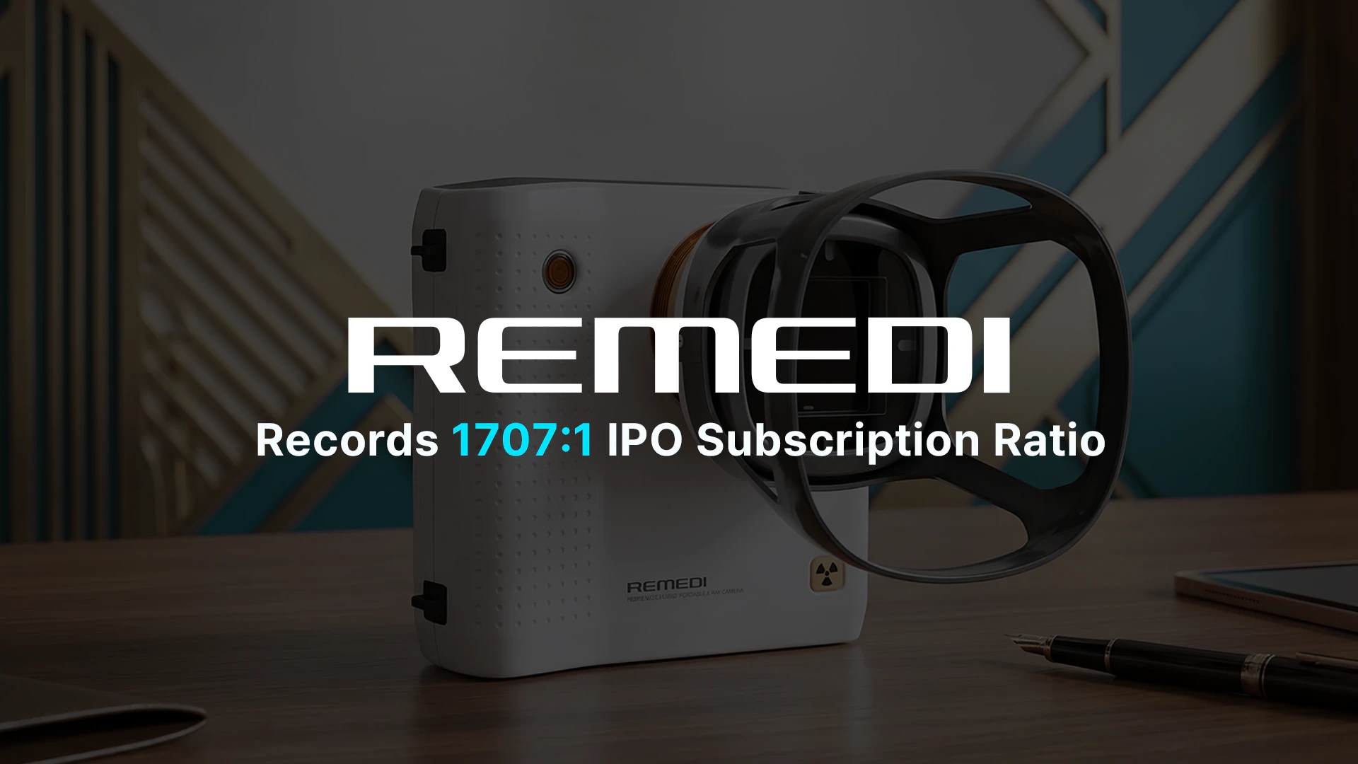 Remedi Achieves 1,707:1 IPO Subscription Ratio news graphic image