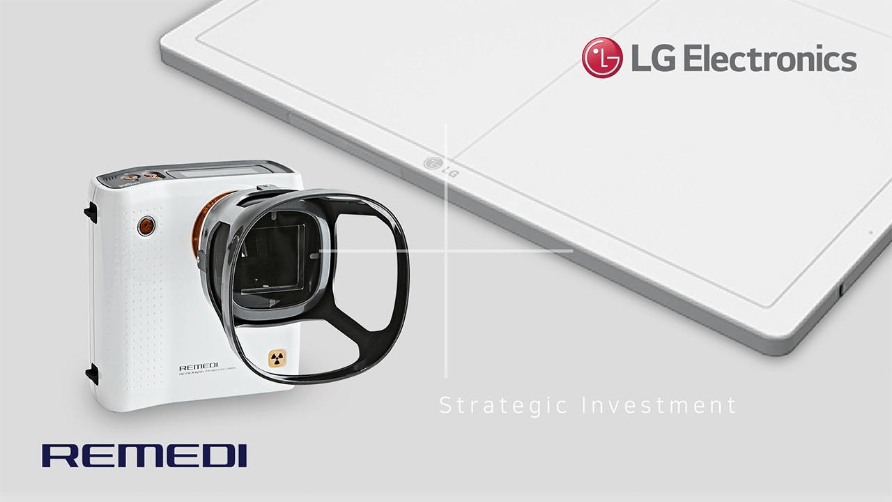 Ultra-small X-ray tube localization 'REMEDI' promotes listing of special technology... LG Electronics' strategic investment news graphic image