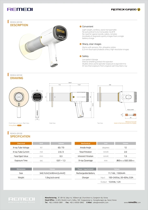 image of REMEX-GR100 user guide
